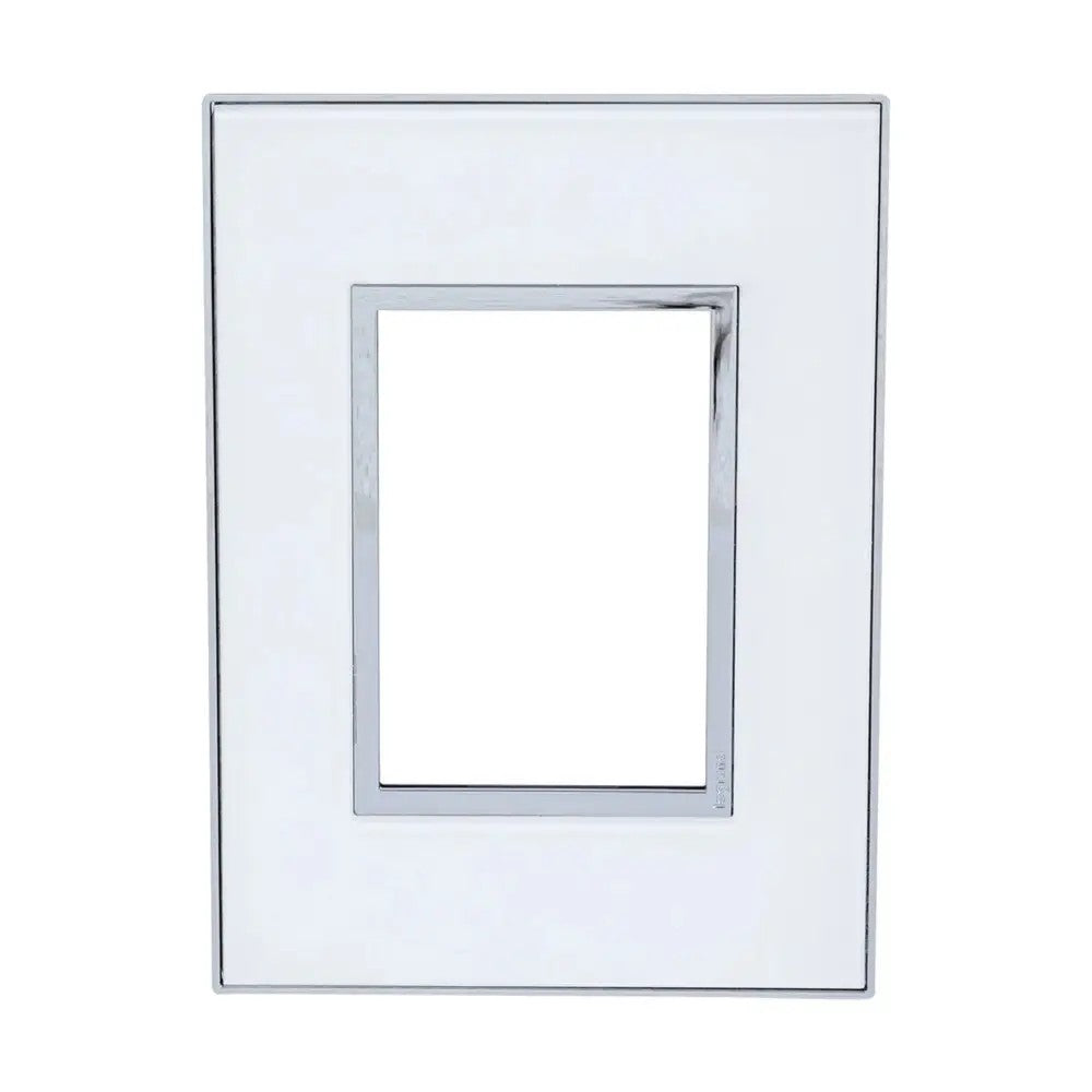 Placa 2x4 3P Mirror Branco 583773 Arteor Legrand