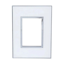 Placa 2x4 3P Mirror Branco 583773 Arteor Legrand