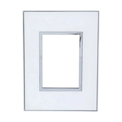 Placa 2x4 3P Mirror Branco 583773 Arteor Legrand