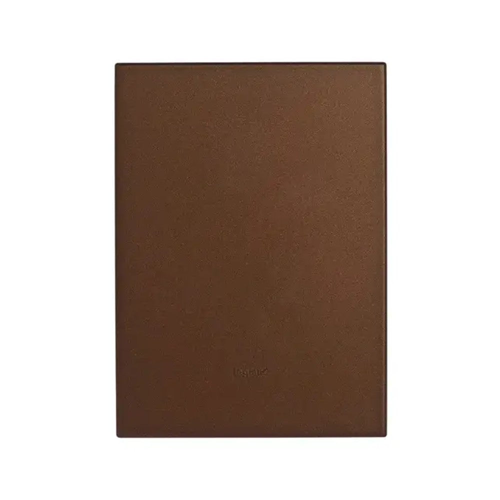 Placa 2x4 Cega Quadro Bronze Escuro 571451B Arteor Legrand