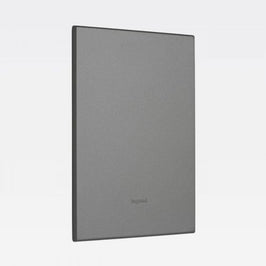 Placa 2x4 Cega Quadro Magnésio 571452B Arteor Legrand