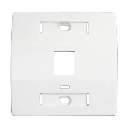 Placa 3x3 Sistema X para 1 RJ45 Branca