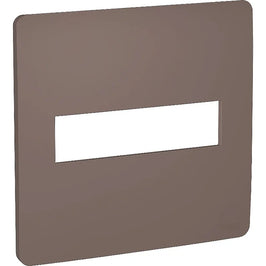 Placa 4x4 2 Postos Brown Orion Schneider S730201264
