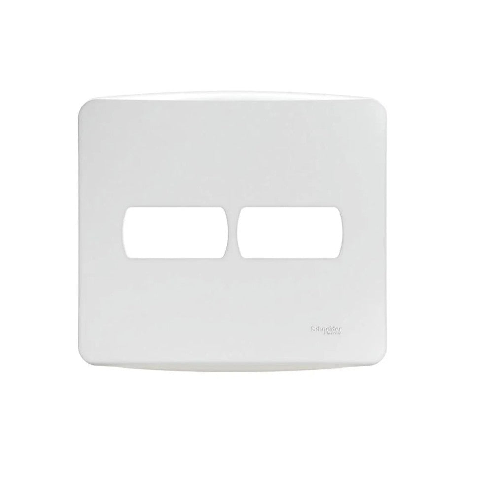 Placa 4x4 2 Postos Separados Branco 77420 Miluz