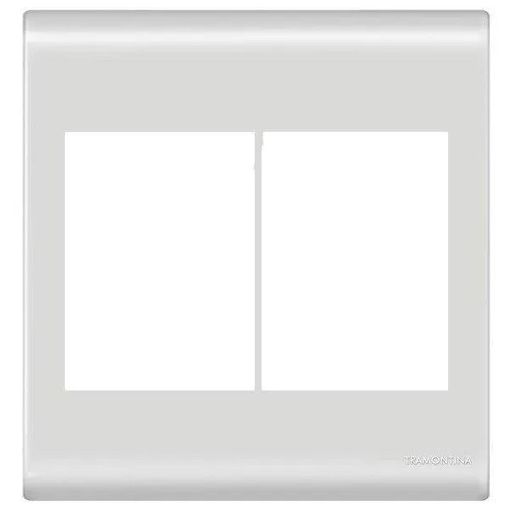 Placa 4x4 6 Postos Branco Liz Tramontina 57106031