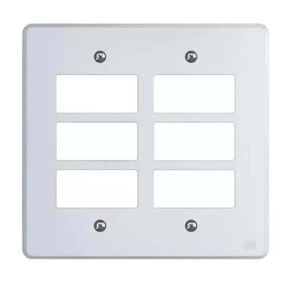 Placa 4x4 6 Postos Branco Premium Weg