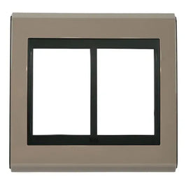 Placa 4x4 6 Postos Preto Argila Style WEG