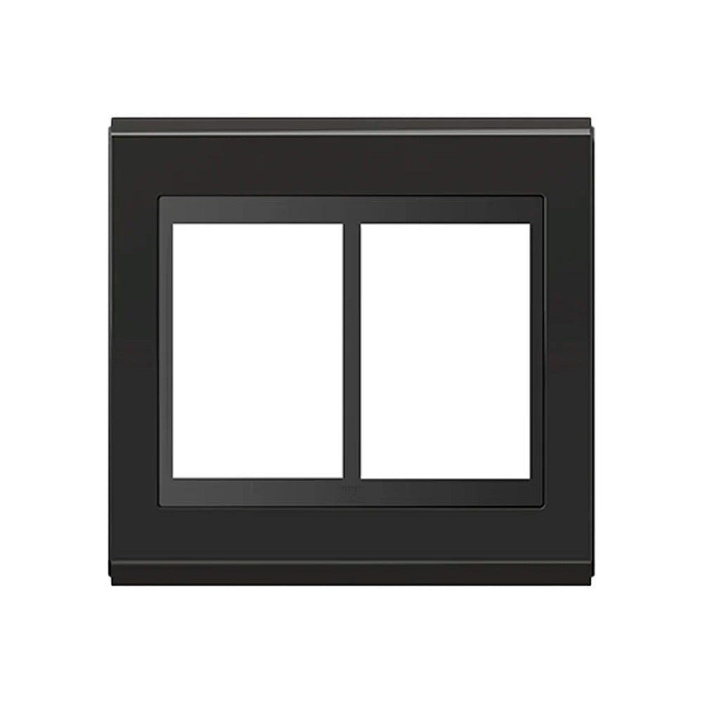 Placa 4x4 6 Postos Preto Grafite Premium WEG