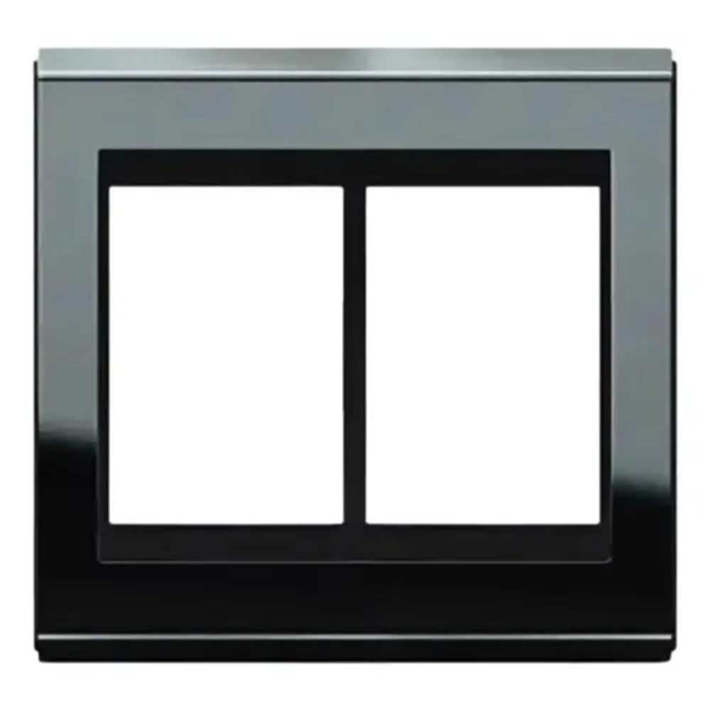 Placa 4x4 6 Postos Preto Titanio Concept WEG
