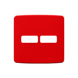 Placa 4x4 6 Postos Separados Vermelho Composé WEG