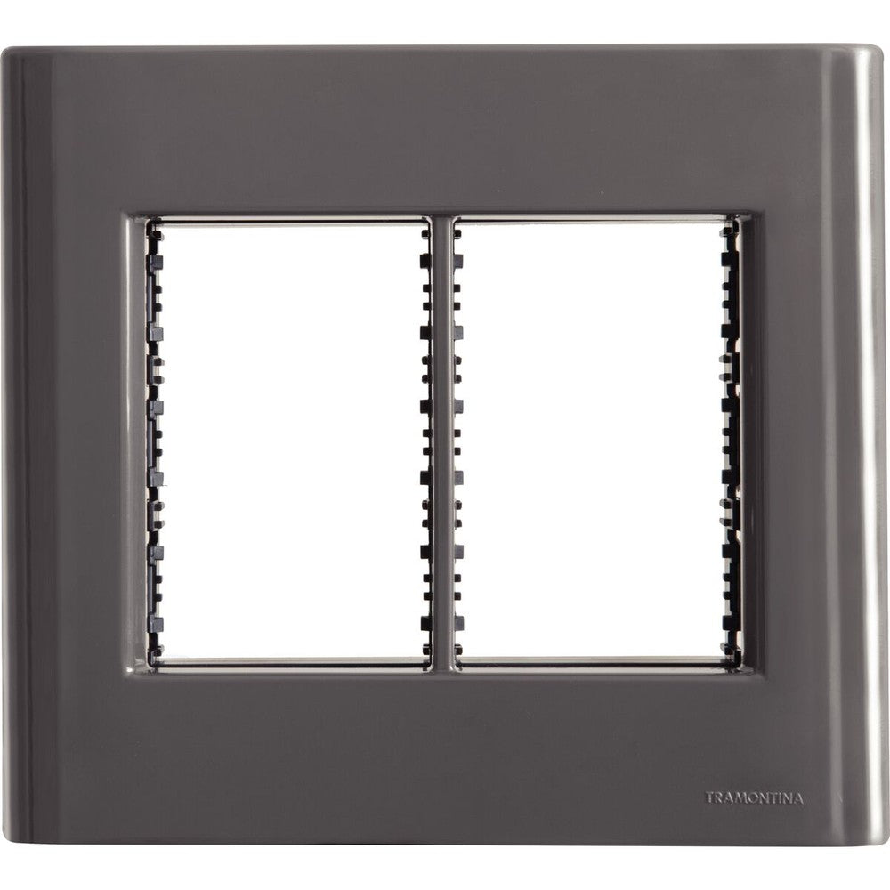 Placa 4x4 6 Postos com Suporte Fendi Giz Tramontina 57200081