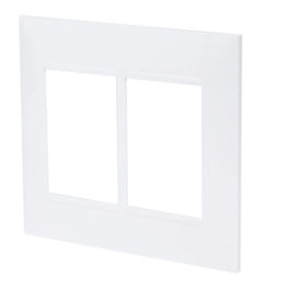Placa 4x4 6P Branco 618516BC Plus+ Legrand