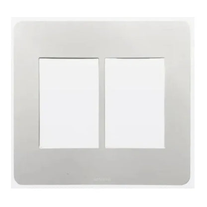 Placa 4x4 6P Branco JA4826M6JW Matix Go Legrand