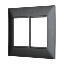 Placa 4x4 6P Preto Onix 618516PO Plus+ Legrand
