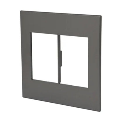 Placa 4x4 6P Qd Magnesium 571498B Arteor Legrand