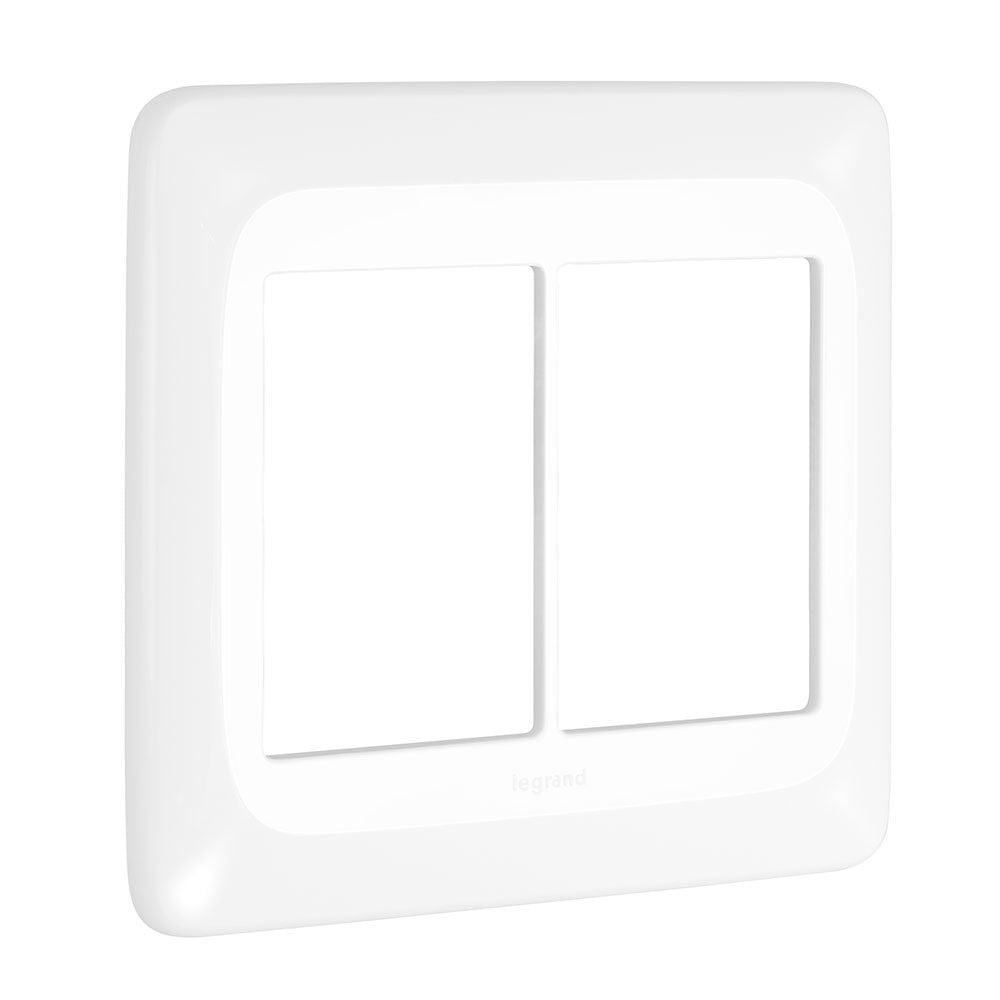 Placa 4x4 6P Separada Branco PV1133BC Viva Legrand