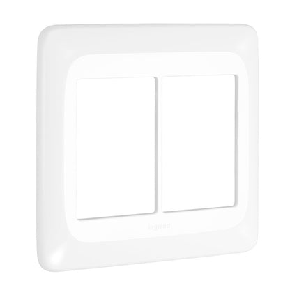 Placa 4x4 6P Separada Branco PV1133BC Viva Legrand