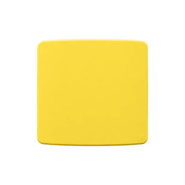 Placa 4x4 Cega Amarelo Composé WEG