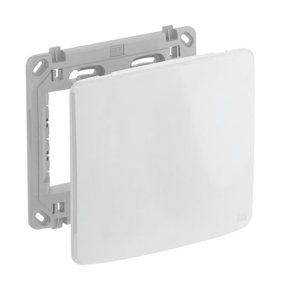 Placa 4x4 Cega Branco com Suporte Composé WEG