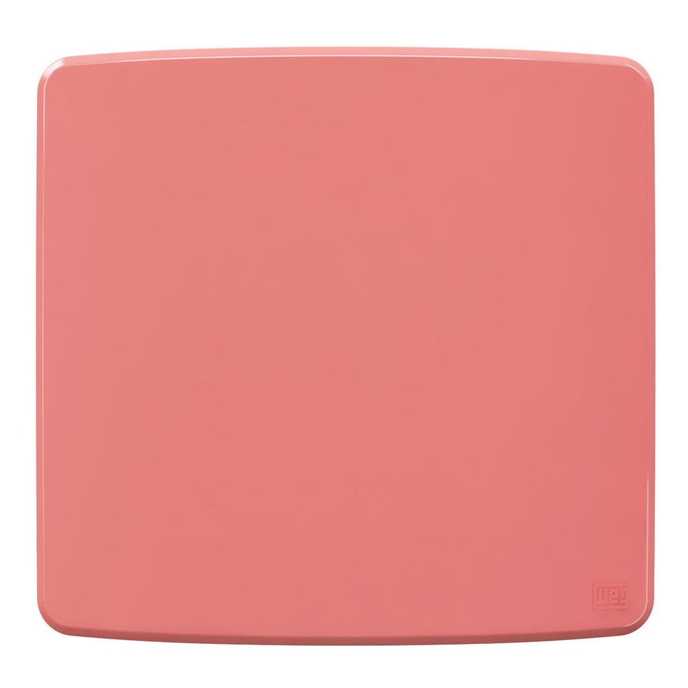 Placa 4x4 Cega Rosa Composé WEG