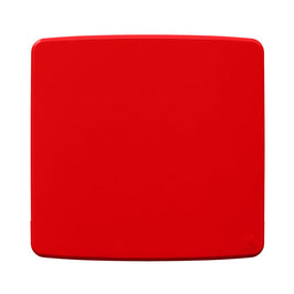 Placa 4x4 Cega Vermelho Composé WEG