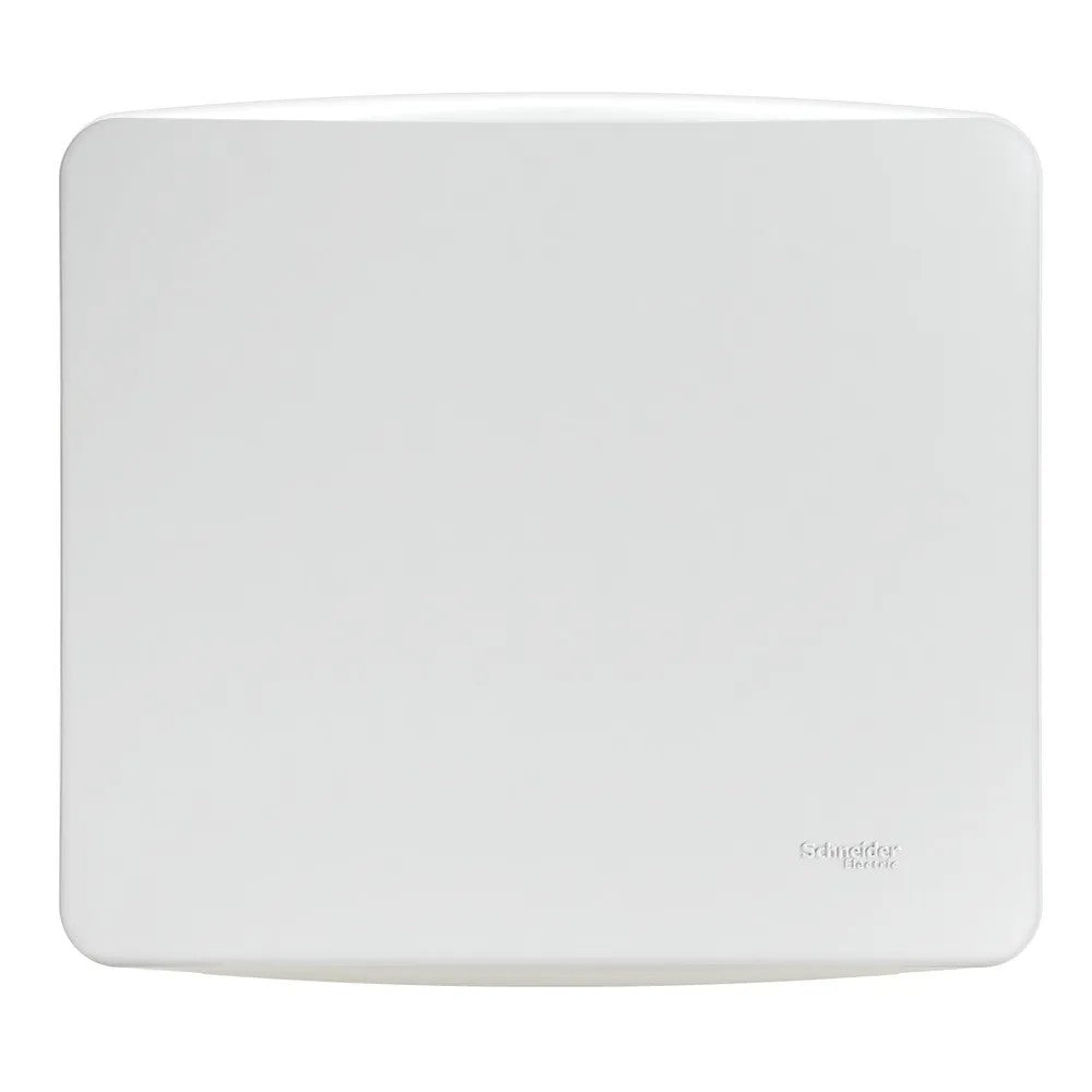Placa 4x4 Cega com Suporte Branco 27500 Miluz Schneider
