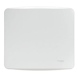 Placa 4x4 Cega com Suporte Branco 27500 Miluz Schneider