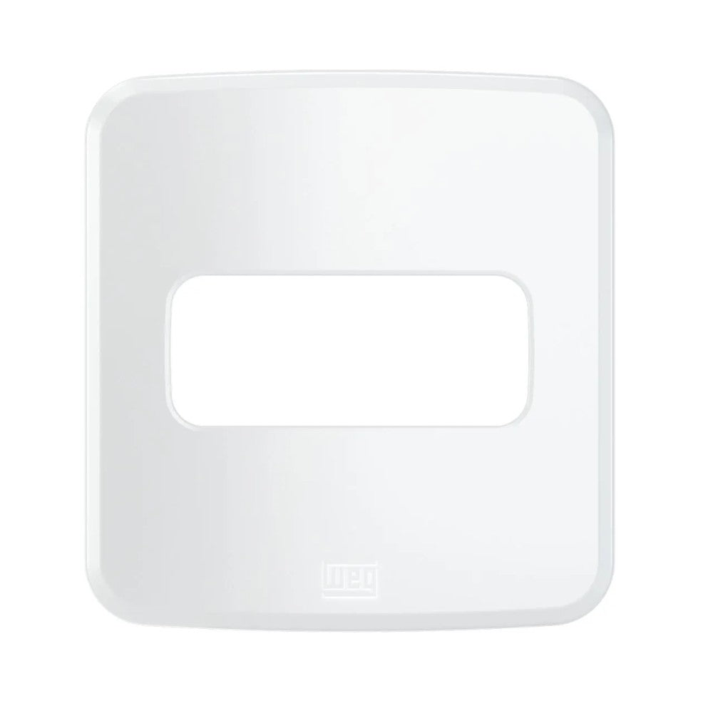 Placa para Móveis Quadrada 1 Posto Branco Composé WEG