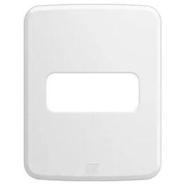Placa para Móveis Retangular 1 Posto Branco Compose WEG