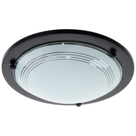 Plafon Attena 5112 Slim Pequeno 1xGU10 Preto