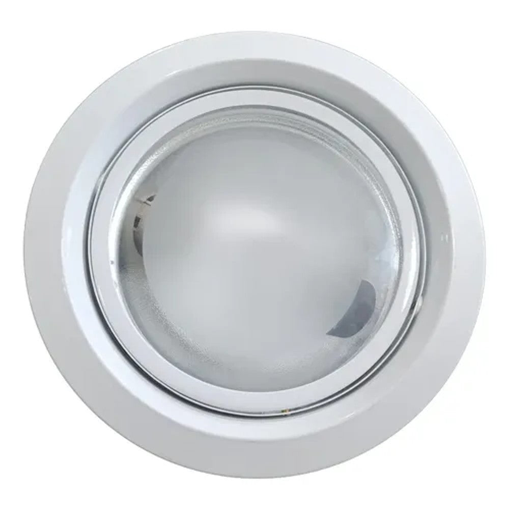 Plafon Fabrica da Luz 9215 Embutir 2 Lâmpadas E27 23cm
