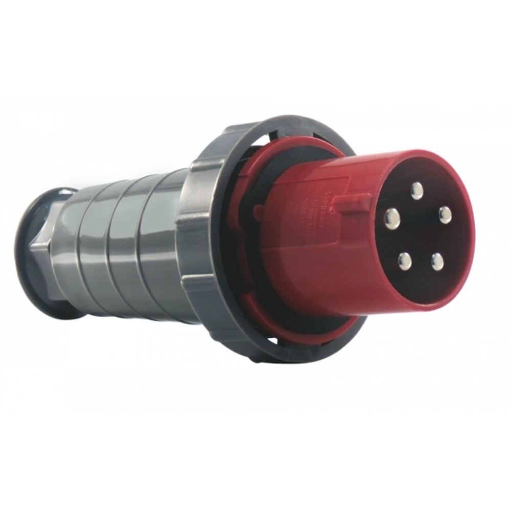 Plug 3 Polos e Terra 63A 440V 6H IP67 4576 Soprano