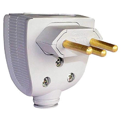 Plug Macho Ref 2P+T 20A Branco 615833 Pial Legrand