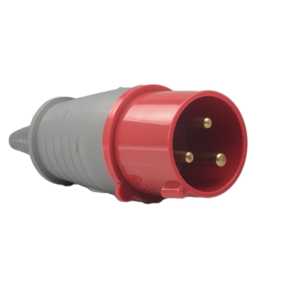 Plugue Industrial 2P T 16A 440V 9H IP44 3079 Soprano