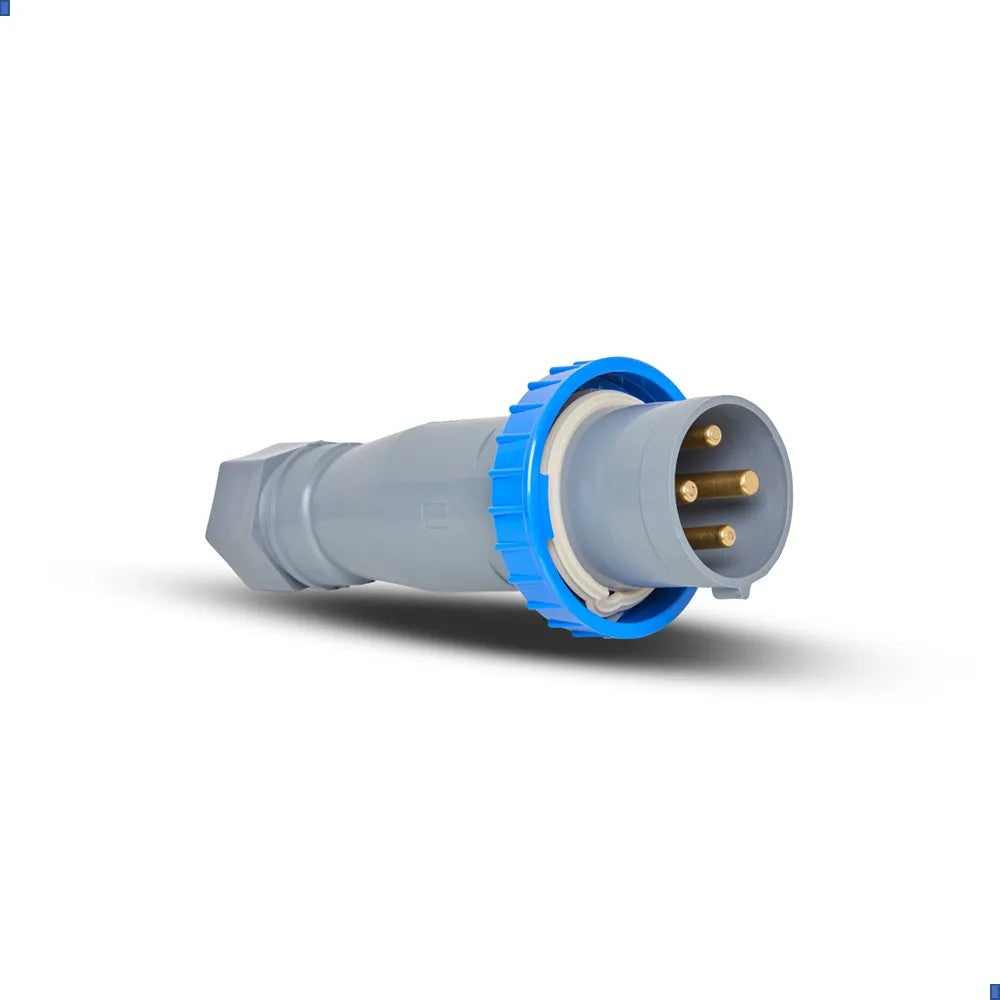 Plugue Industrial 3P T 125A 250V 9H S4679 Steck