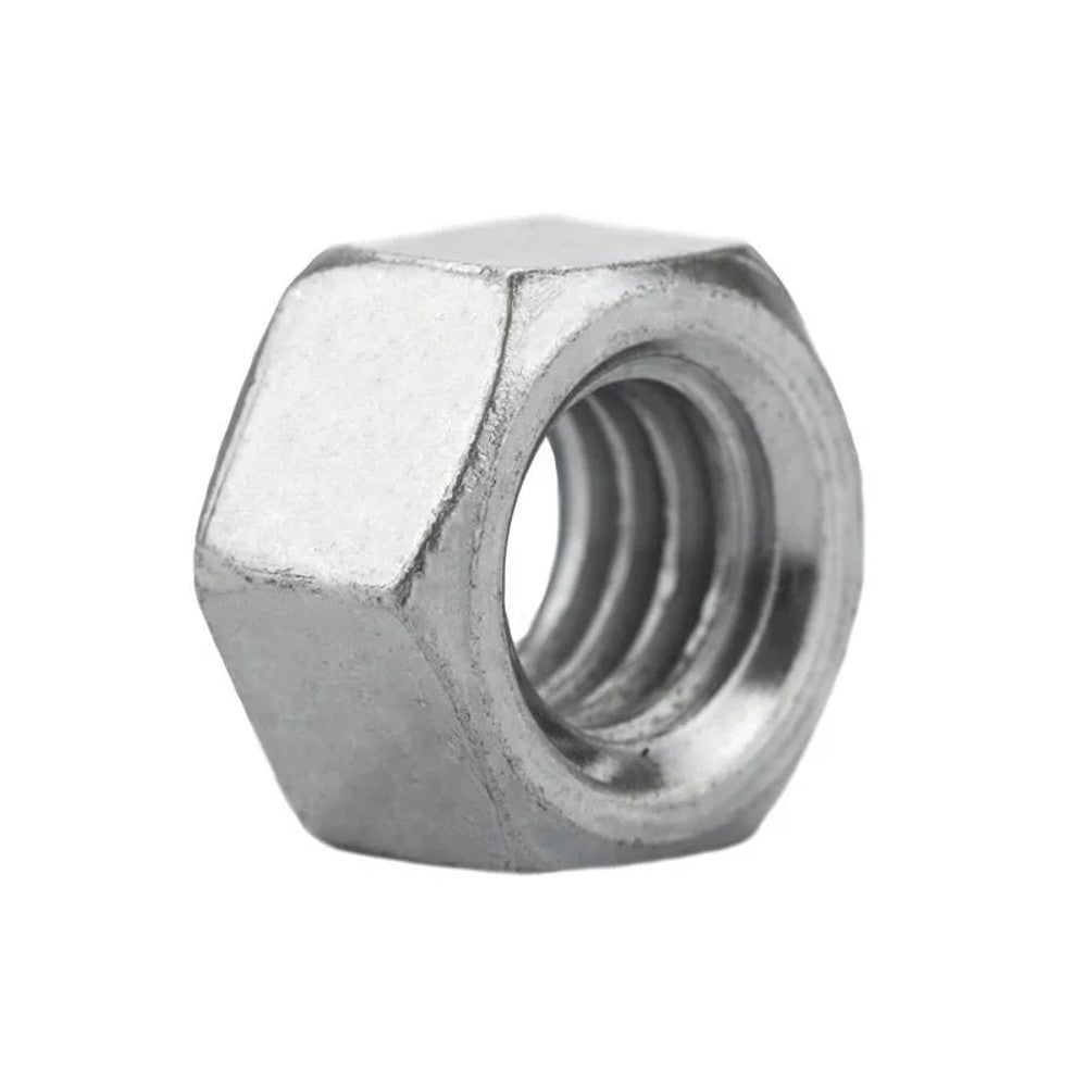 Porca 1/4 Sextavada Alta Chave 7/16 com 100 Peças