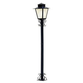 Poste Ideal Colonial Painel 18W 1,76m Preto