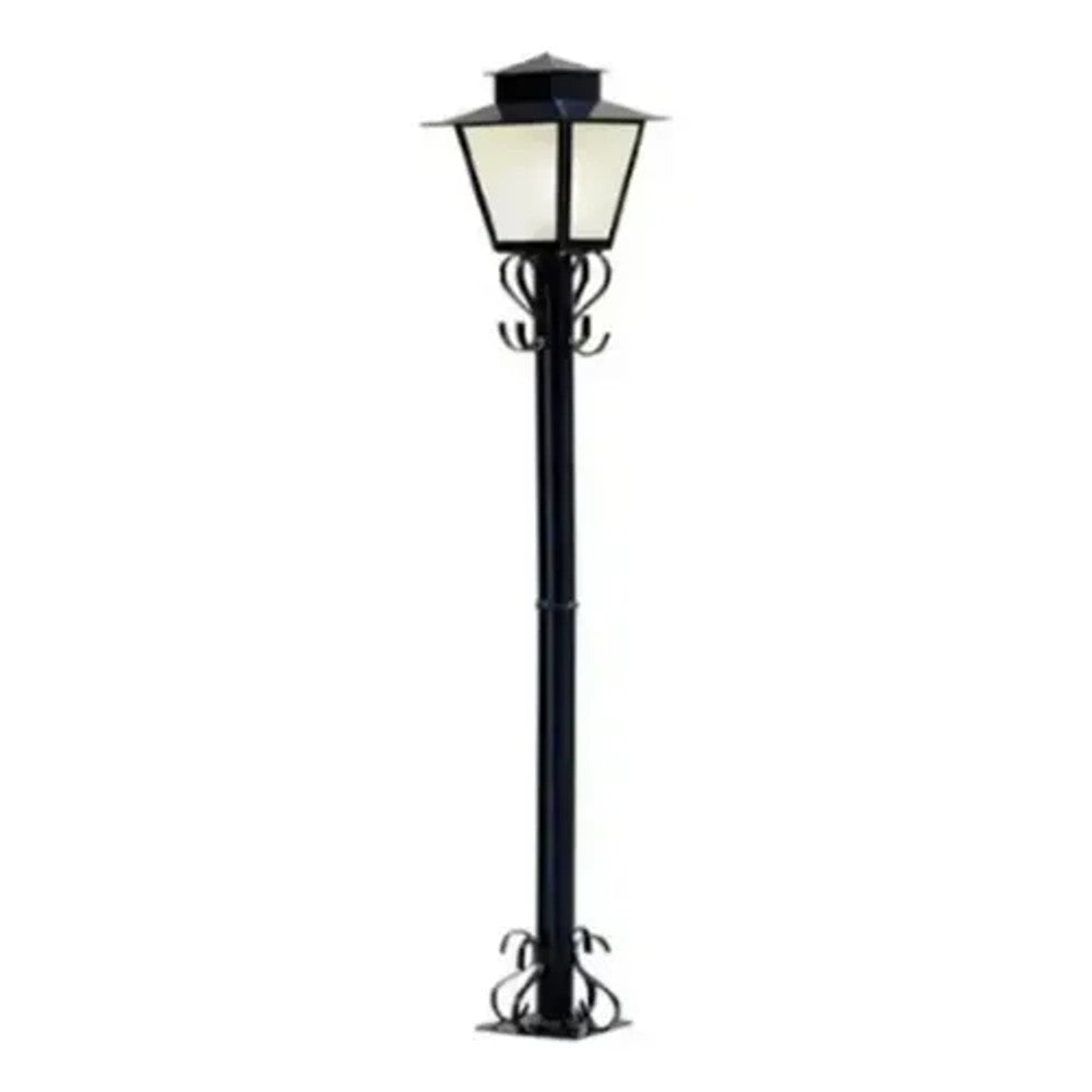 Poste Ideal Sphera 3 Lâmpadas E27 7cm 1,59m Preto