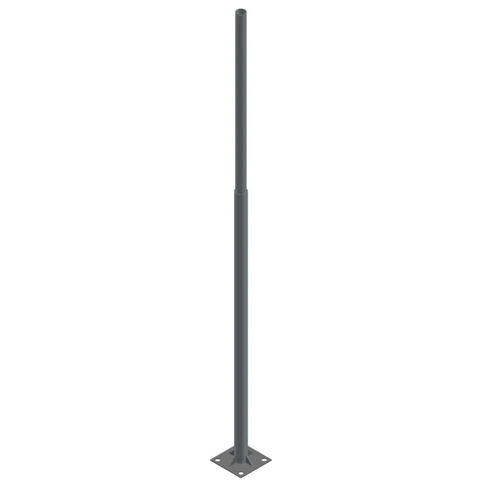 Poste Padrão PA3 102mm x 5m x 5mm Galvanizado a Fogo