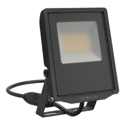 Projetor LED Stella 20W 3000K IP66 Preto Alumínio EVO ST