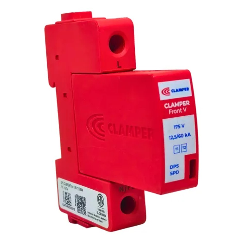 Protetor de Surto 175V 12,5/60KA Front Clam