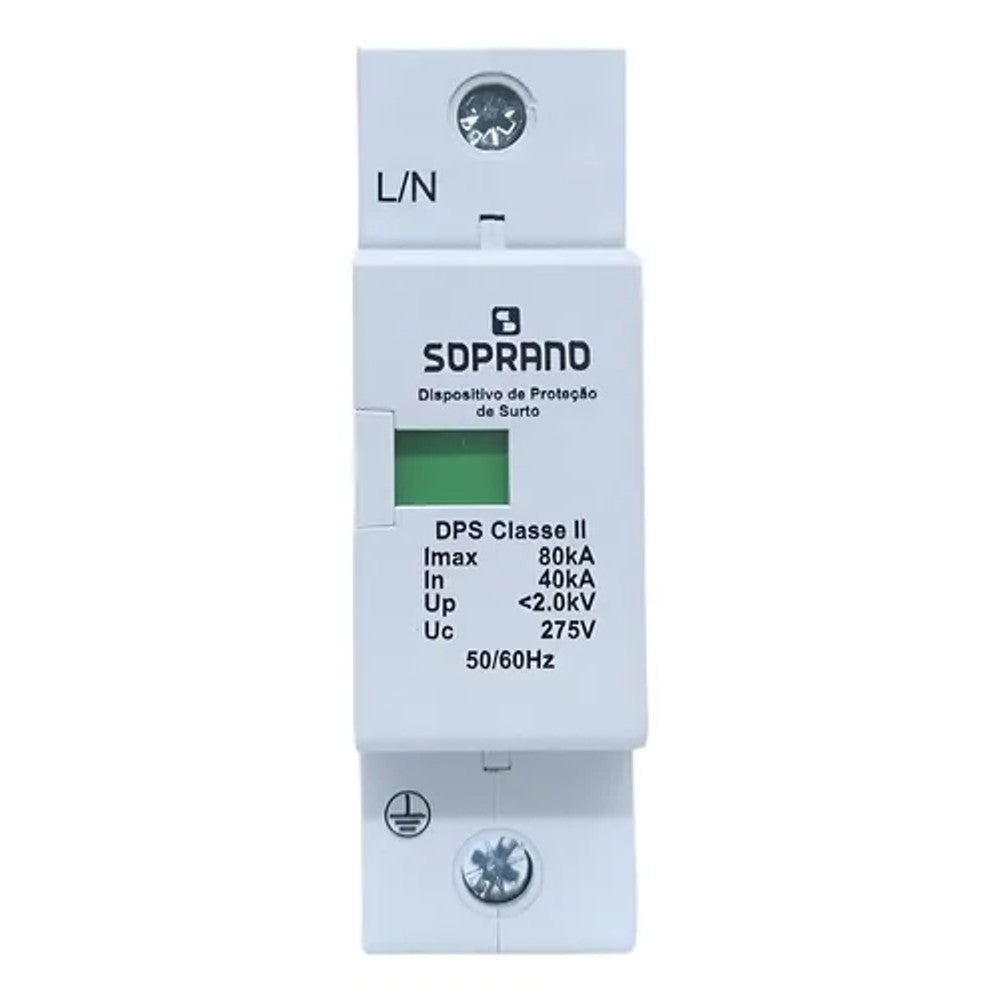 Protetor de Surto 275V 80KA DPS Soprano