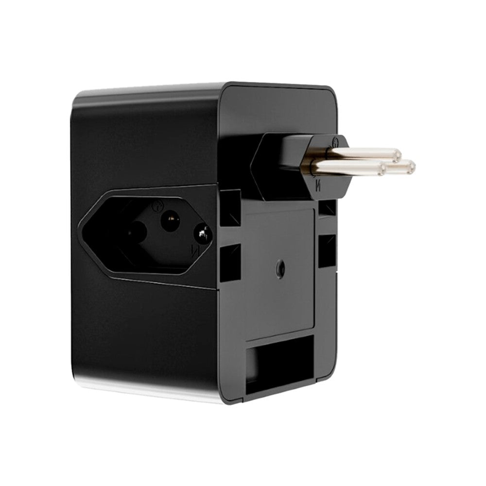 Protetor iClamper 5 Tomadas Energia LCF Preto