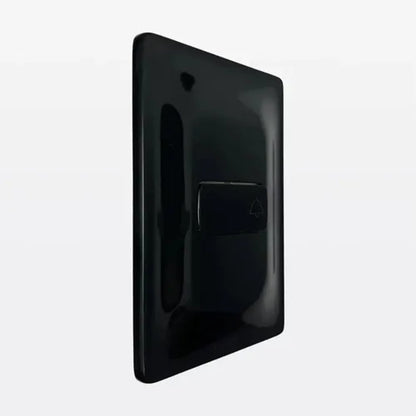 Pulsador Campainha 2A com Placa Preto 680109PT Zeffia Legrand