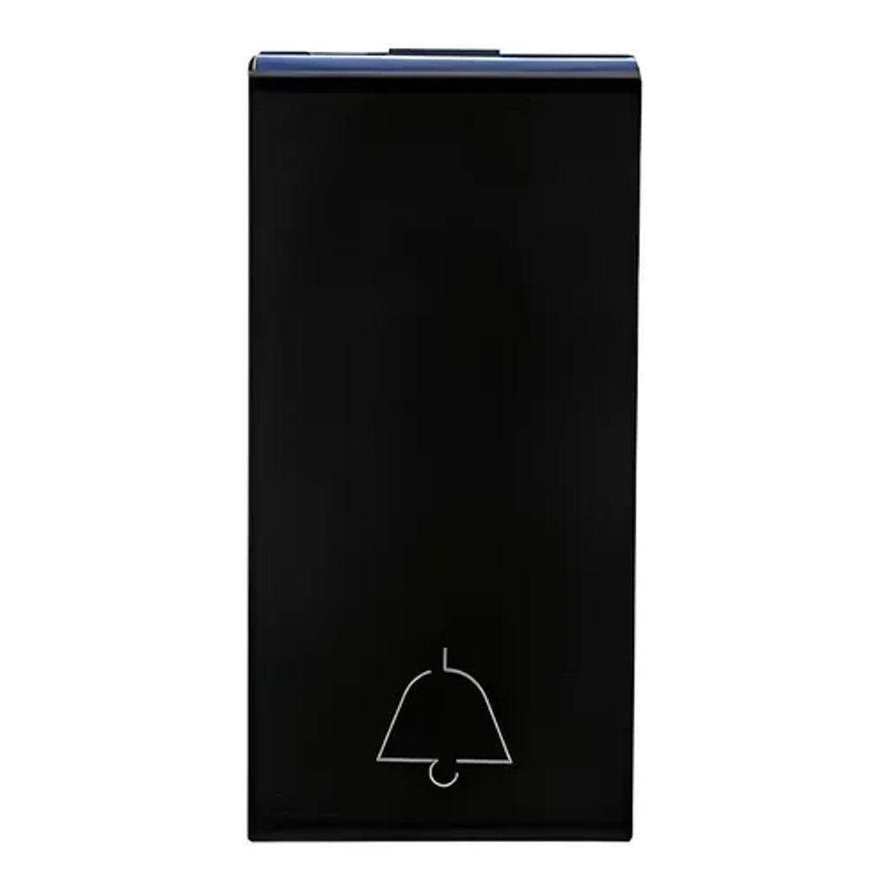 Pulsador Campainha Módulo 2A Automático Preto Plus+ Legrand