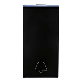 Pulsador Campainha Módulo 2A Automático Preto Plus+ Legrand