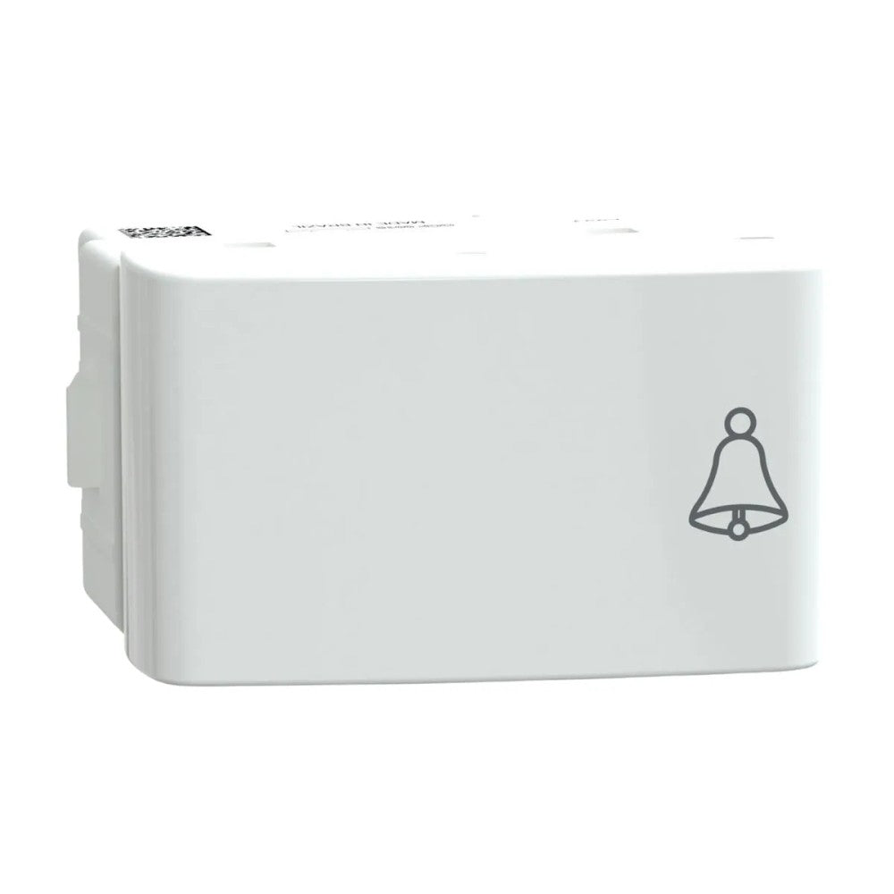 Pulsador Módulo Campainha 10A Branco Lunare UP S400310