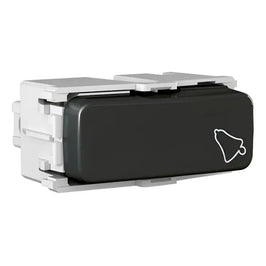 Pulsador Modular Campainha 10A Preto Composé WEG