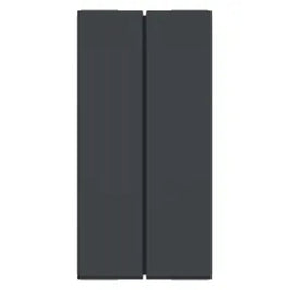 Pulsador Modular Duplo Paralelo 10A Cinza Schneider Orion S70100694