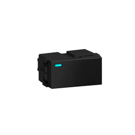 Pulsador Modular Universal LED 10A Preto Refinatto WEG